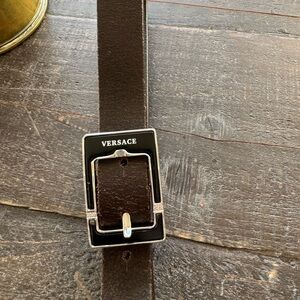 Versace Leather Belt